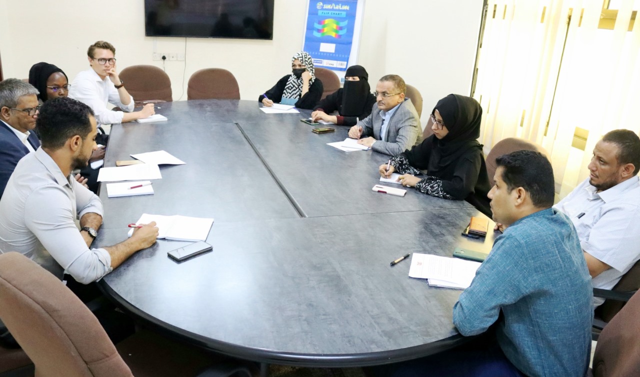 رئيس الوحدة التنفيذية يبحث مع الأوتشا التنسيق والتعاون في قضايا النازحين