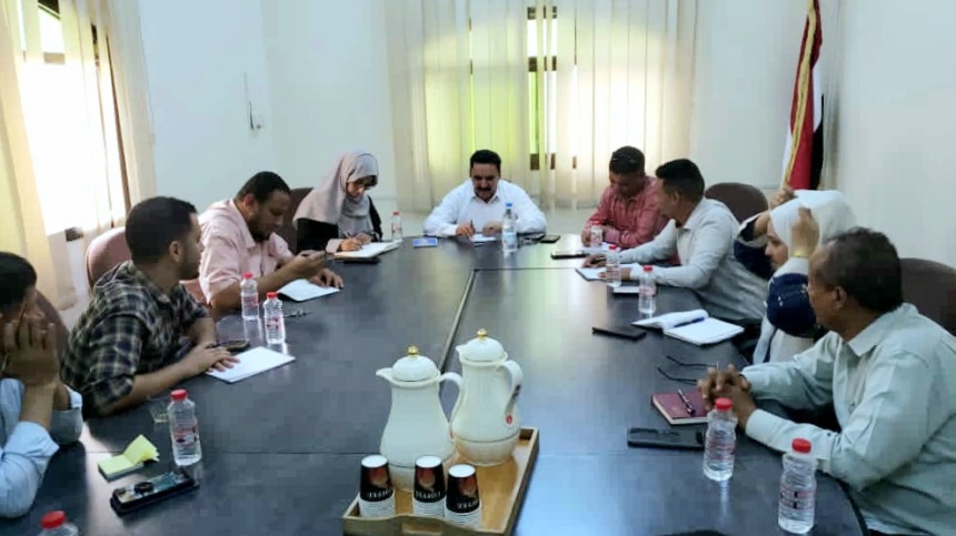 الوحدة التنفيذية تناقش الخطة السنوية مع بداية العام الجديد