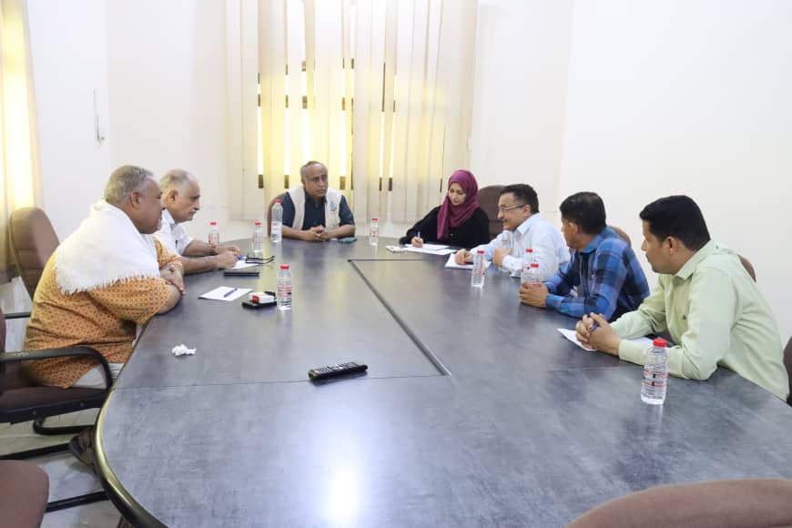 Al Sady discusses with head of community committees the mechanism of coordination and cooperation