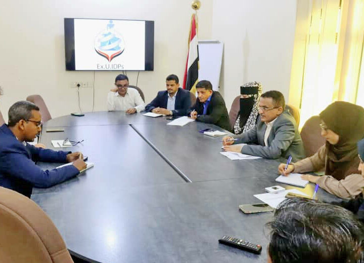 EXUIDPS Yemen Head Discusses Durable Solutions with Humanitarian Coordinator Deputy