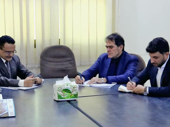 رئيس الوحدة التنفيذية للنازحين يستقبل المفوض السامي ونائبه