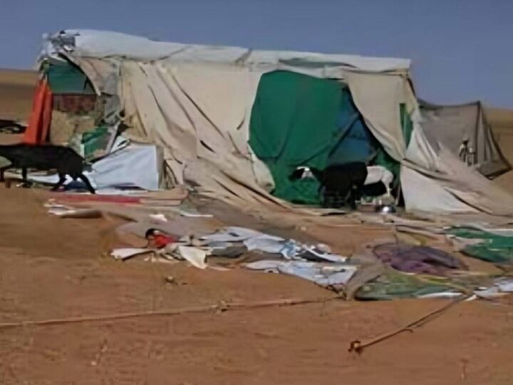 تقارير طارئة حول أضرار المنخفض الجوي بمخيمات النازحين في اليمن