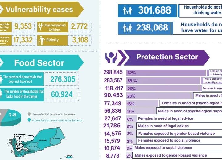 Humanitarian Needs Report for IDPs in Yemen – August and September 2024