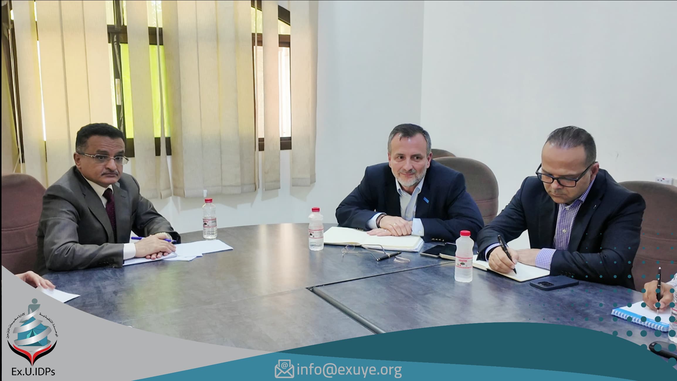 Head of EXUIDPs Meets Deputy Representative of UNHCR