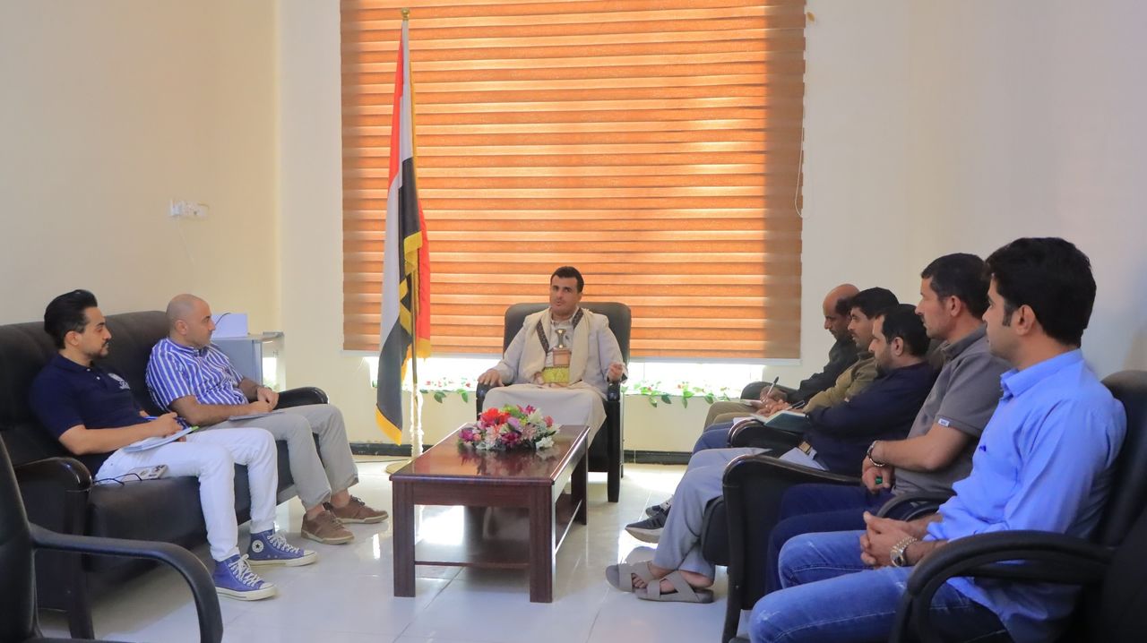 مأرب: الوحدة التنفيذية تناقش مع أوتشا سير المشاريع الإنسانية والتنموية